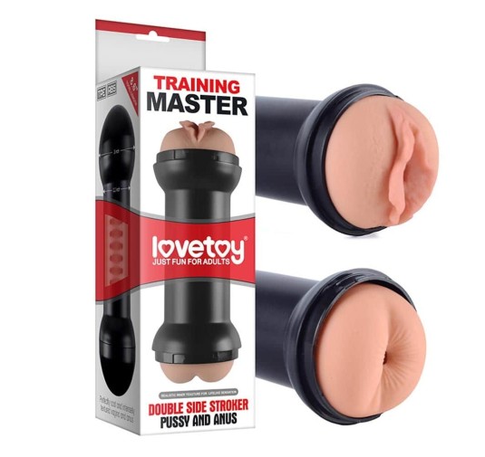 Masturbator LOVETOY Training Master Double Side Stroker Pussy and Anus
