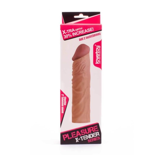 Nakładka Pleasure X-Tender +5cm  Lovetoy