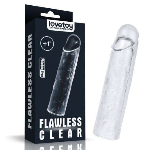 Nakładka na penisa Flawless 15,5 cm Lovetoy