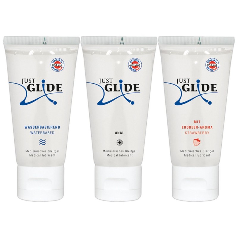 Zestaw lubrykantów 3x50 ml Just Glide