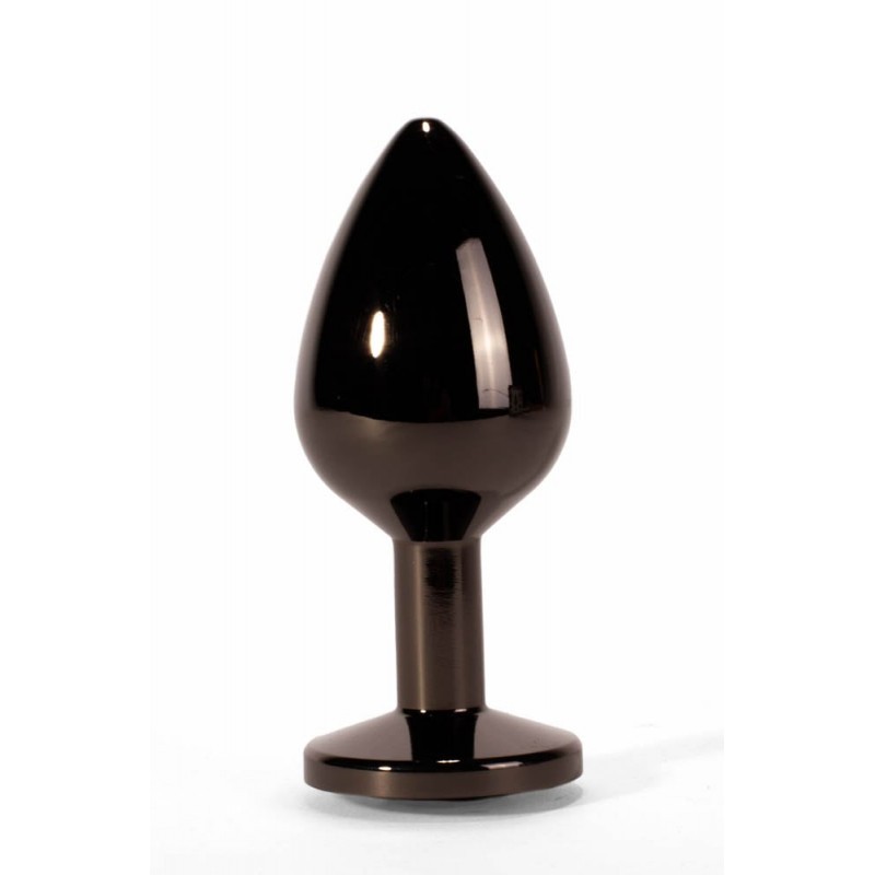 Korek analny Secret Shine Black Jewell 8,2cm X-MEN