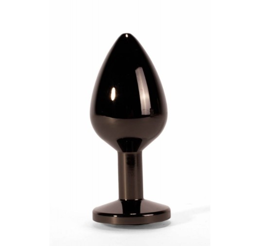 Korek analny Secret Shine Black Jewell 8,2cm X-MEN