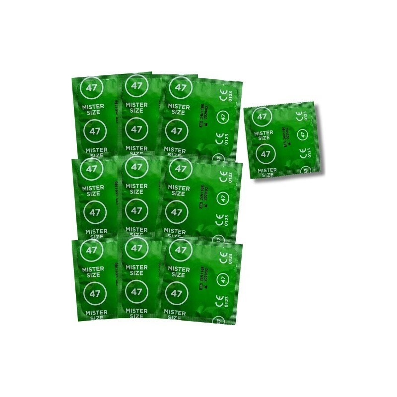 Prezerwatywy 47mm 10 szt. Mister Size