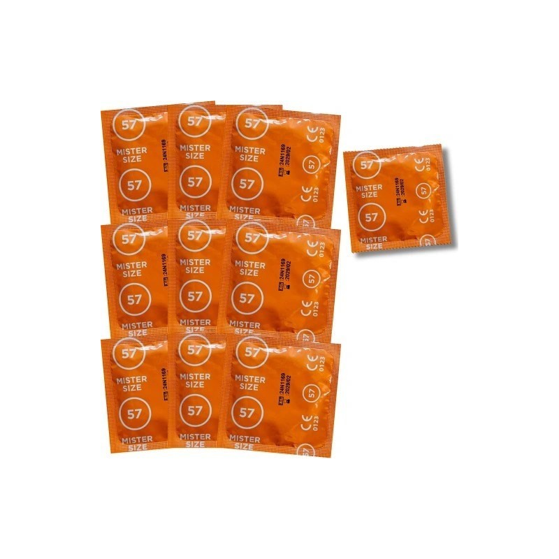 Prezerwatywy 57mm 10 szt. Mister Size