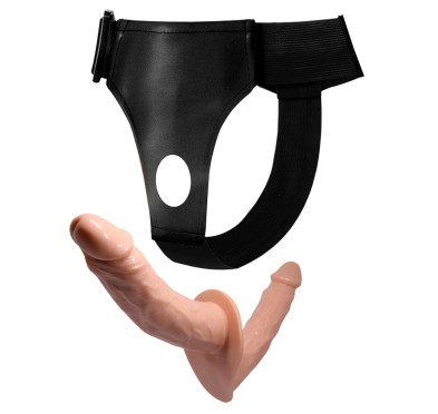 BAILE -STRAP ON DOUBLE DILDOS, 7.1''+5.9''